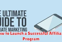 How to Launch a Successful Affiliate Program