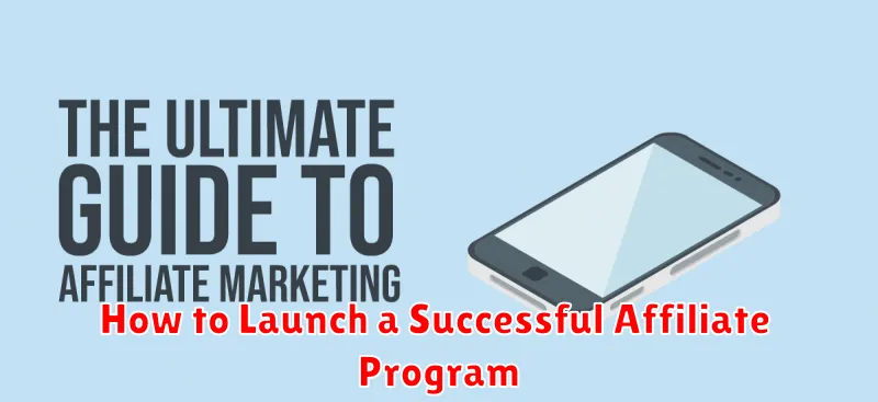 How to Launch a Successful Affiliate Program