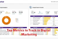 Top Metrics to Track in Digital Marketing